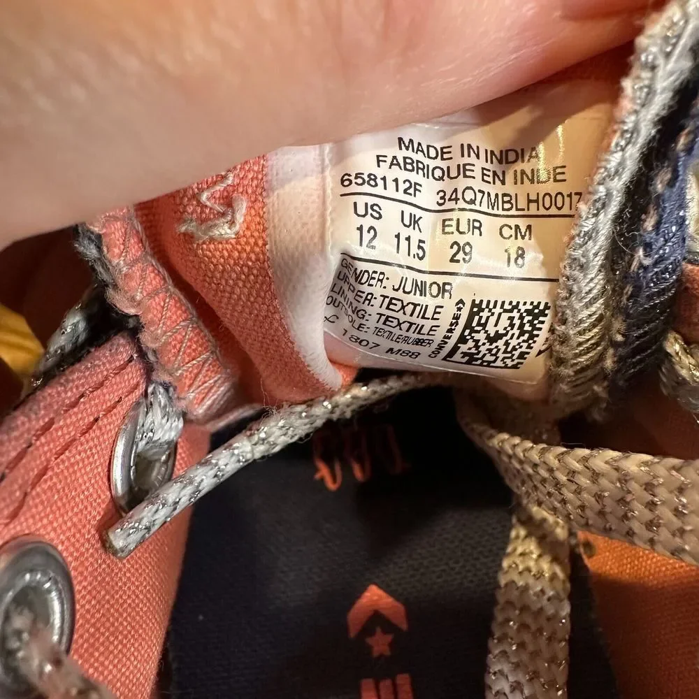 Converse size 12